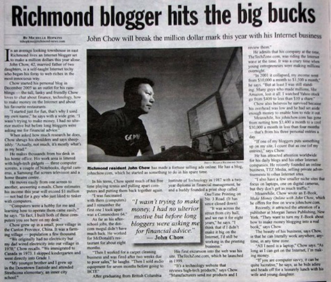 Richmond News Article