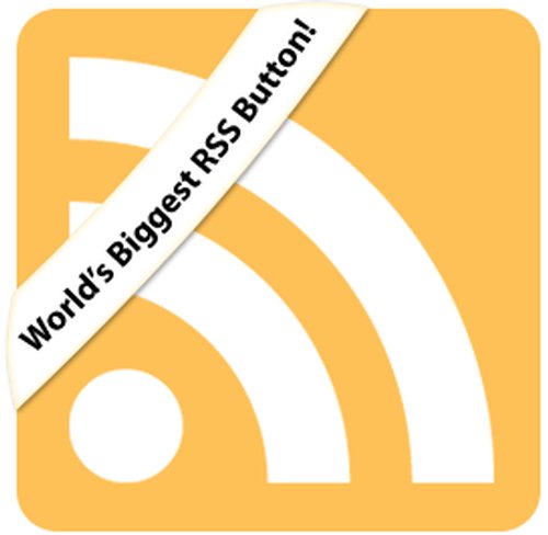 Worlds biggest RSS button
