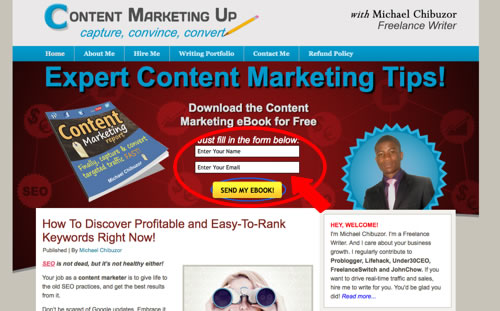 content marketing up