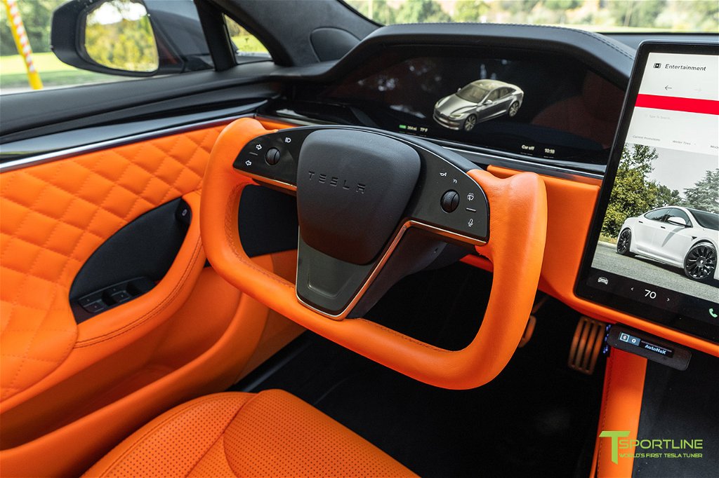 Tesla Model S Updated With Wild New Interior And Epic Plaid + Model
