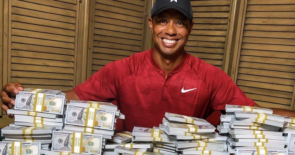 Tiger Woods Among 4 Golfers in the Top 10 of Highest Paid Athletes in the World